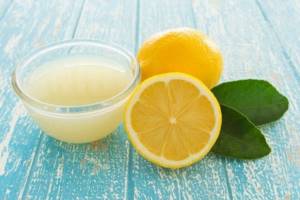 Рецепт лимонного лосьона