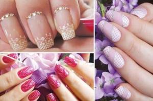 Nail designs for beginners. Manicure step by step with gel polish, needle, shellac. Schemes, photos, ideas 
