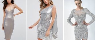 Silver dress - how to choose shoes, accessories and jewelry to look stylish?