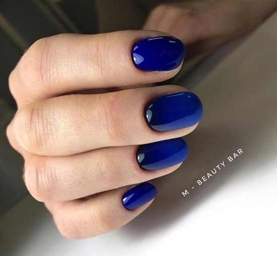 Blue ombre design