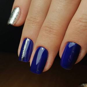 Blue manicure 2022: photos of the 150 best ideas (new items)