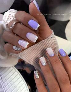 Lilac-white French