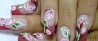 It’s very easy to create a whole greenhouse on your nails