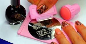 Stamping for nails