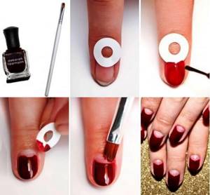 This is how you do a moon manicure