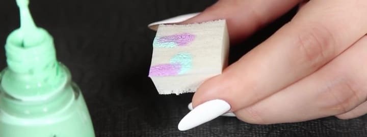 ombre manicure technique step by step