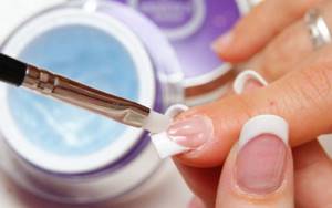 Gel nail extension technology