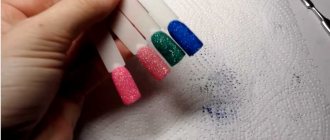 Strengthening nails with acrylic powder