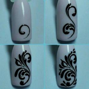 Learn how to make nail designs with acrylic paints step by step for beginners.