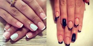 Types of shellac manicure